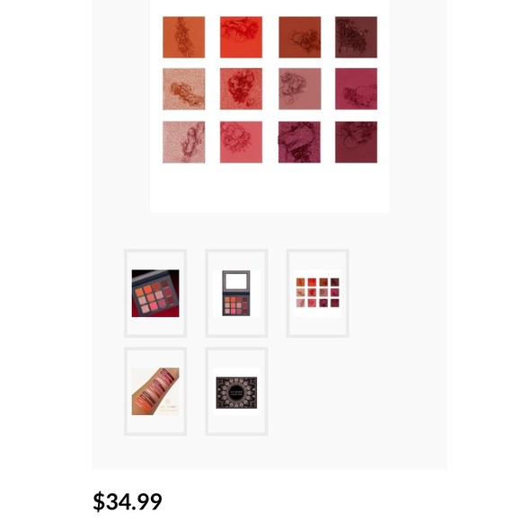 💎3/$45💎 ACE BEAUTĒ SCARLET DUSK PALETTE - Picture 5 of 5